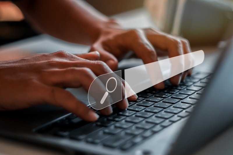 searching for an email